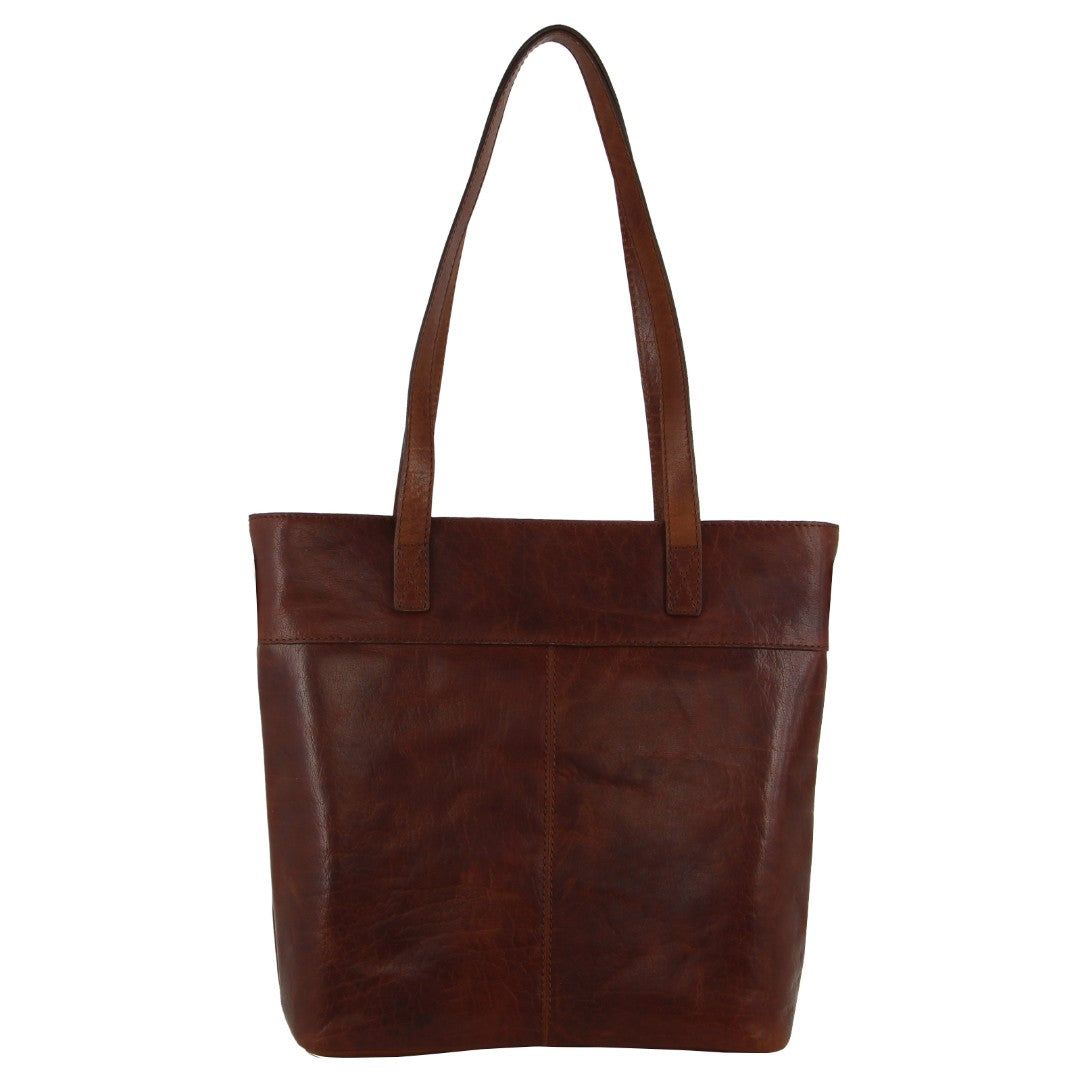 Pierre Cardin Leather Tote Bag Handbags Dam Bruna | VEQNHR791