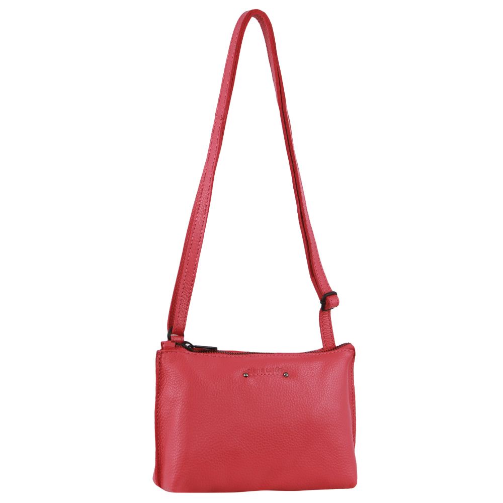 Pierre Cardin Leather Trendy Cross-Body Bag Crossbody Väska Dam Rosa | LINZWT701