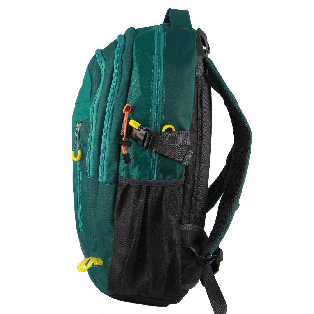 Pierre Cardin Nylon Adventure Travel & Sport Large Backpack Reseryggsäck Travel Gröna | WPQDTR543