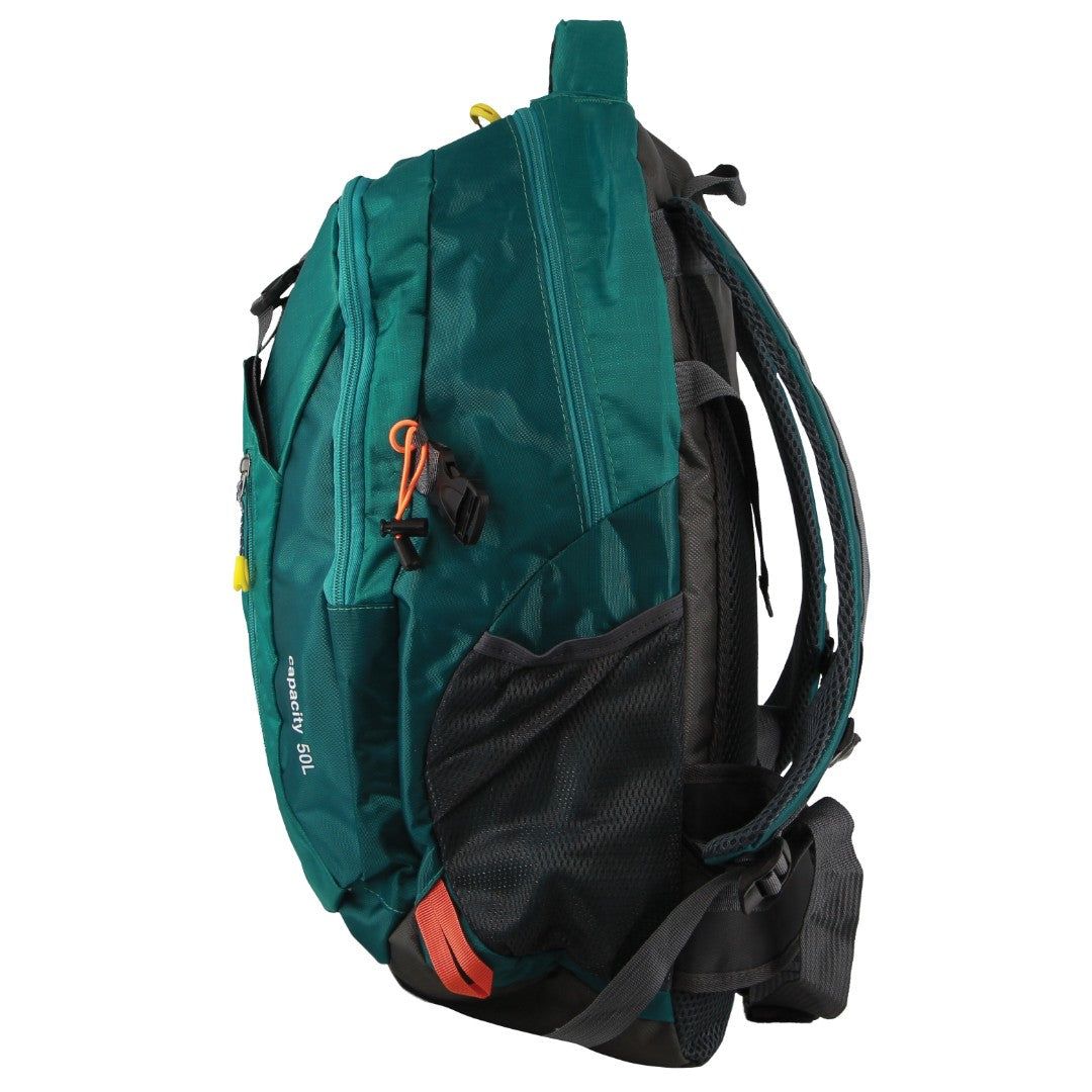 Pierre Cardin Nylon Travel & Sport Medium Backpack Reseryggsäck Travel Gröna | OIUMHD210