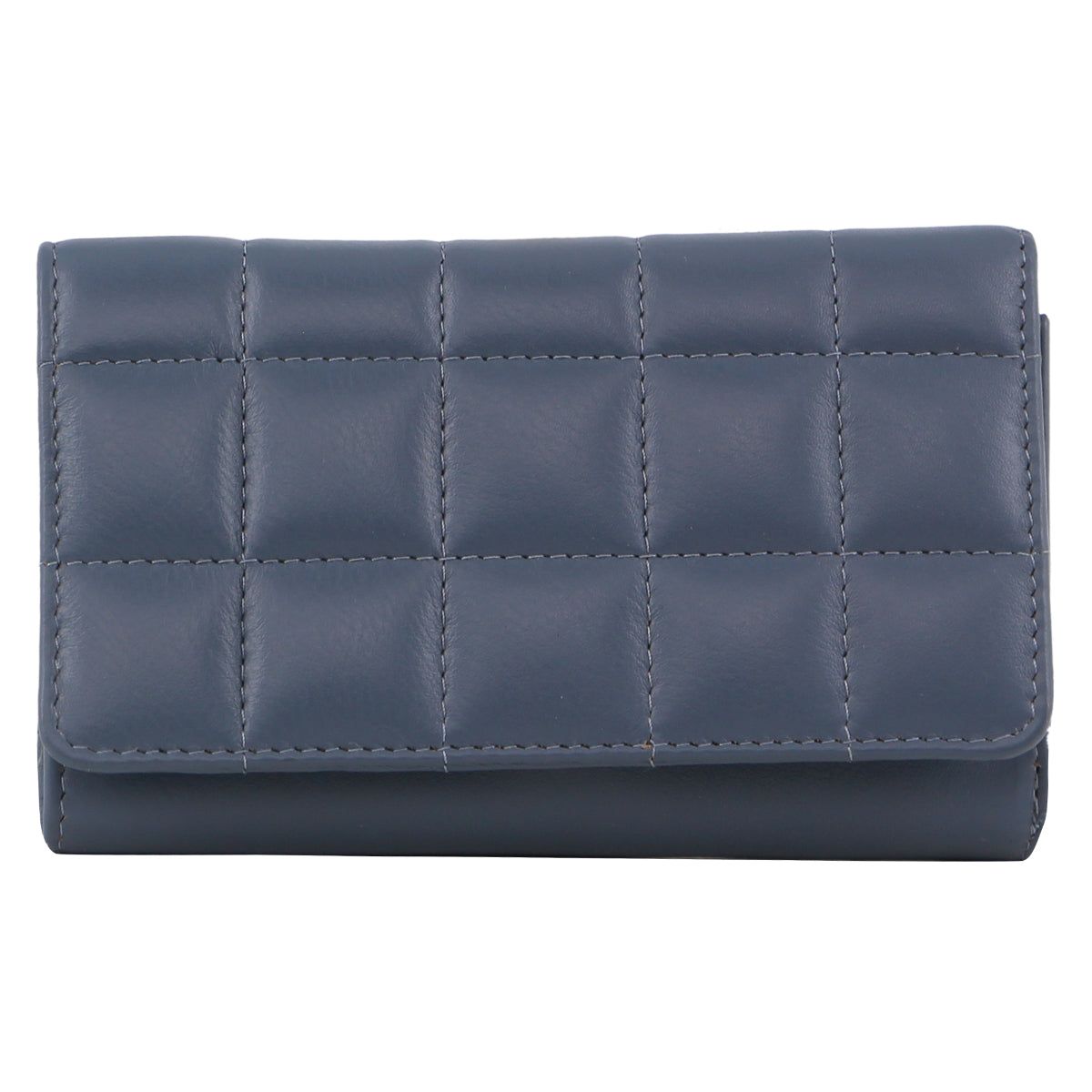 Pierre Cardin Pleated Leather Tri-Fold Wallet Medium Wallets Dam Turkos | GCFJMK073