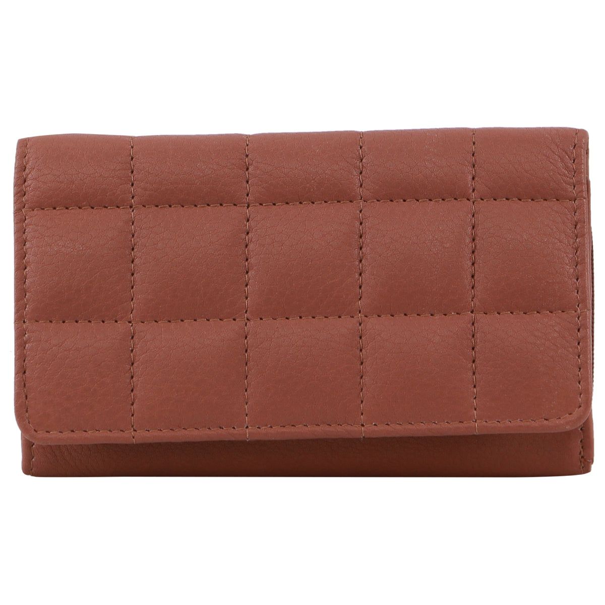 Pierre Cardin Pleated Leather Tri-Fold Wallet Medium Wallets Dam Zirkon | JGCOEK921