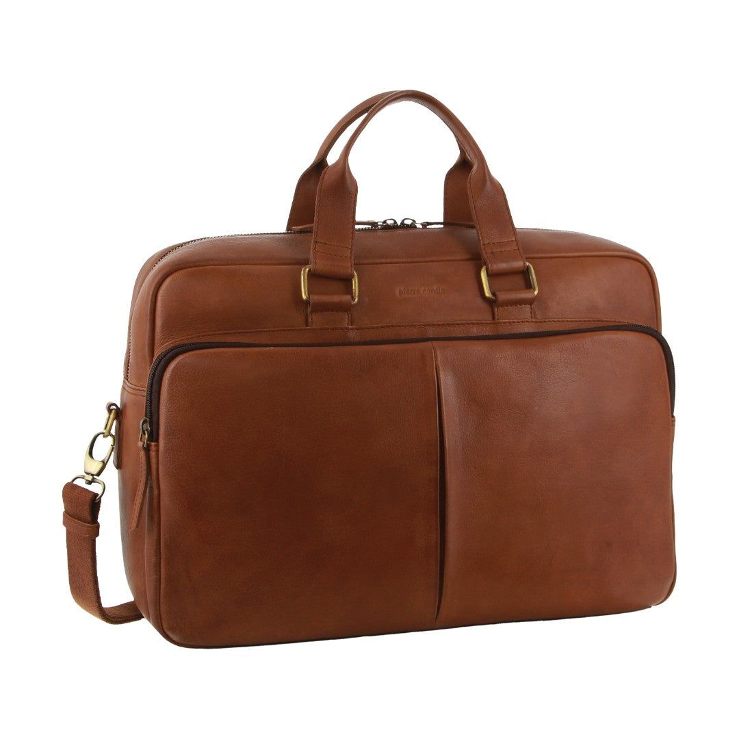 Pierre Cardin Rustic Business Computer Bag Laptop Travel Bruna | JFIHBQ893