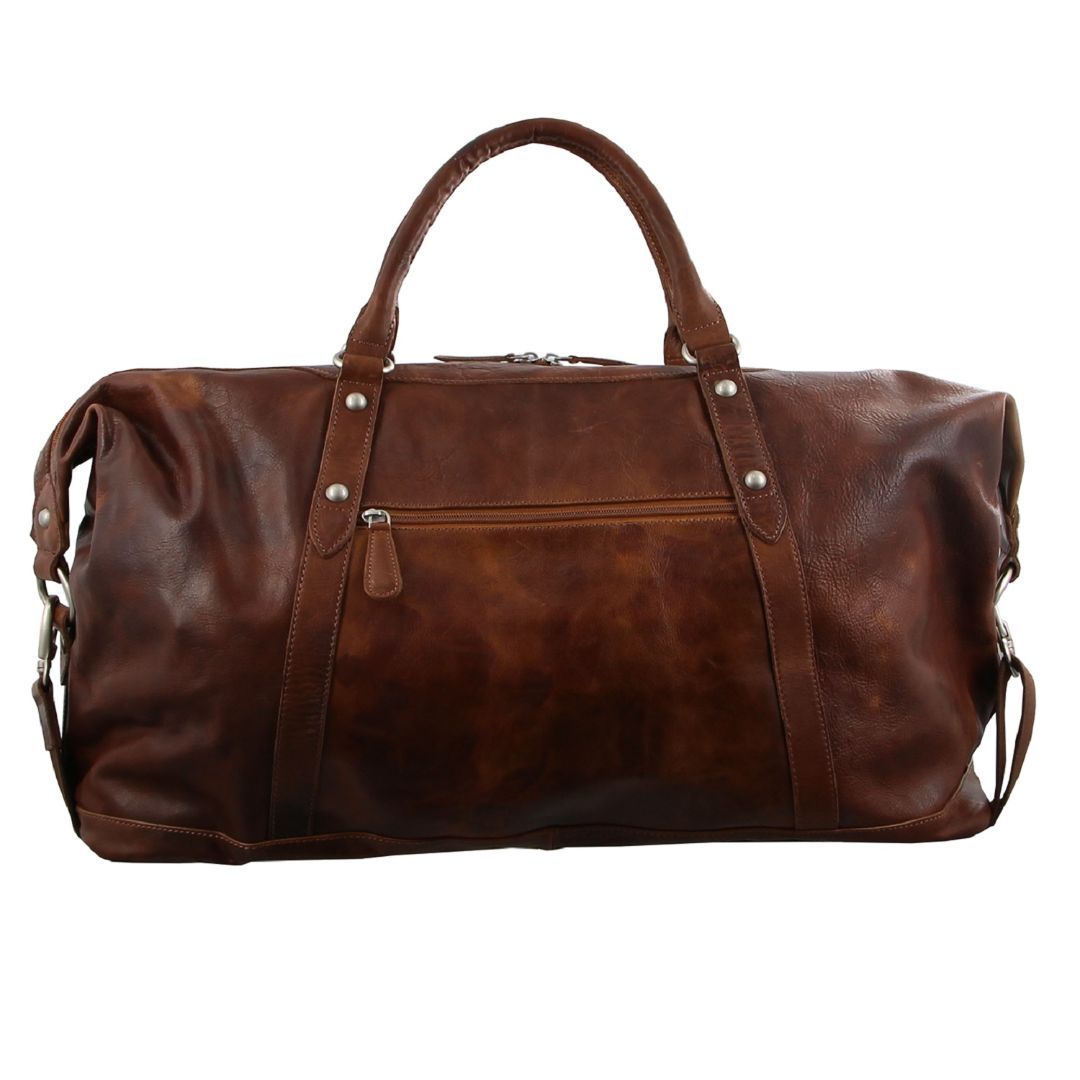 Pierre Cardin Rustic Leather Business Overnight Bag Overnight Bags Herr Bruna | ZXATFU729