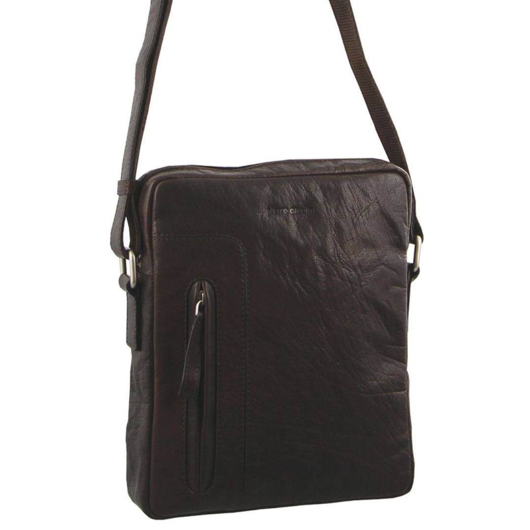 Pierre Cardin Rustic Leather iPad Bag Tablet Bags Herr Bruna | VEFQTM061