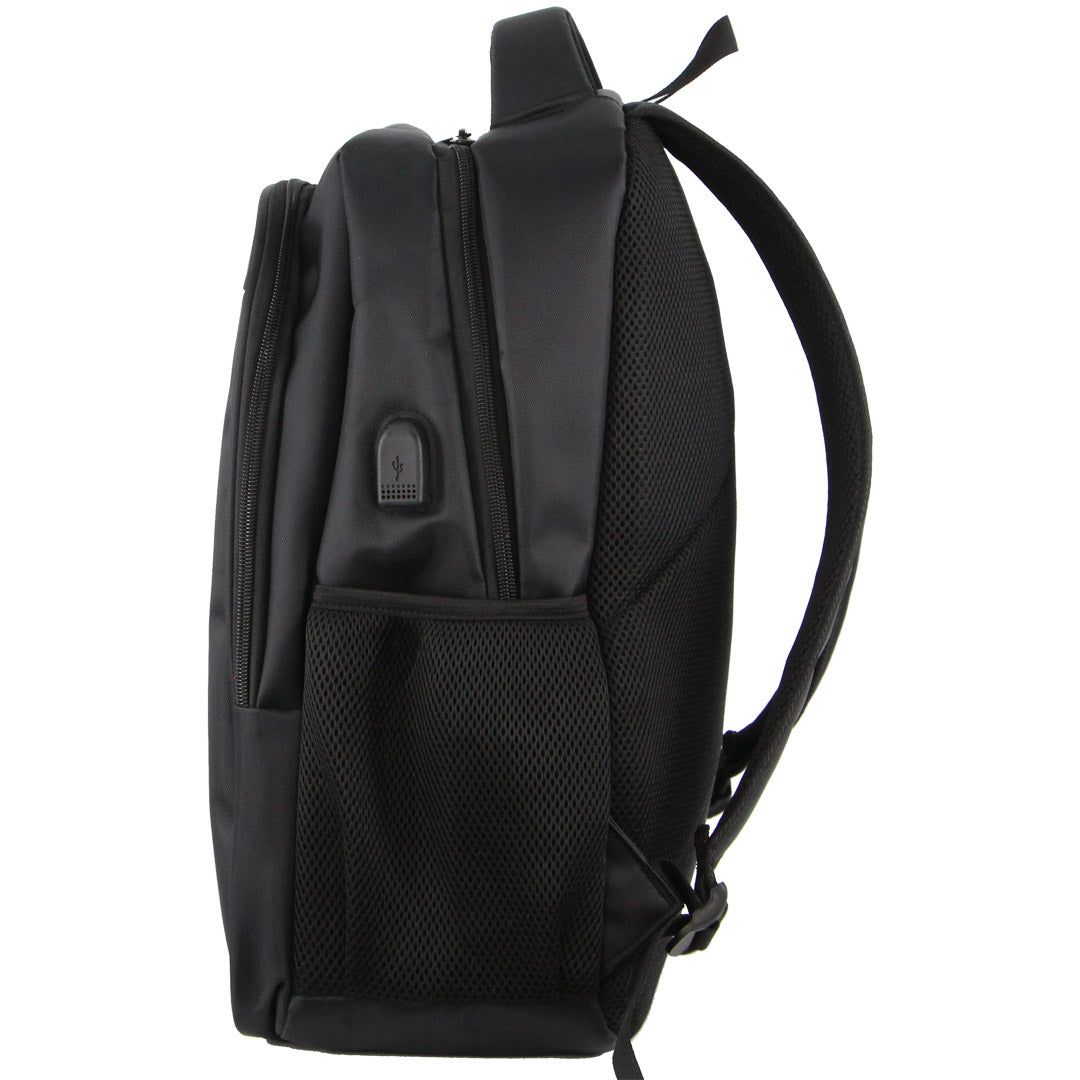 Pierre Cardin Travel & Business Backpack with Built-in USB Port Ryggsäckar Herr Svarta | IHEUNW819