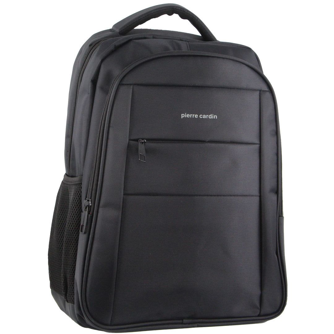 Pierre Cardin Travel & Business Backpack with Built-in USB Port Reseryggsäck Travel Svarta | XTFZKP791
