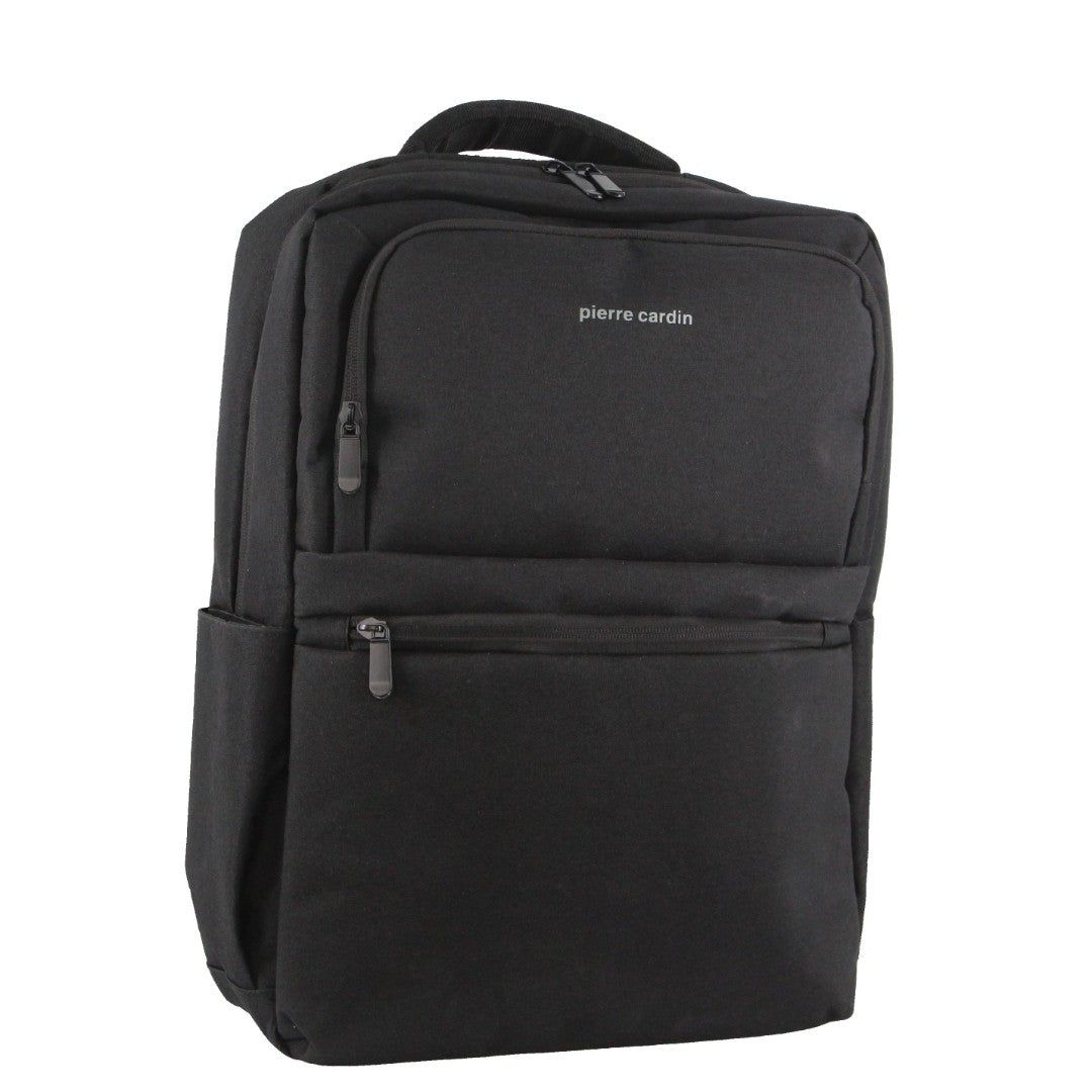 Pierre Cardin Travel & Business Backpack with Built-in USB Port Ryggsäckar Herr Svarta | PKWHIO013