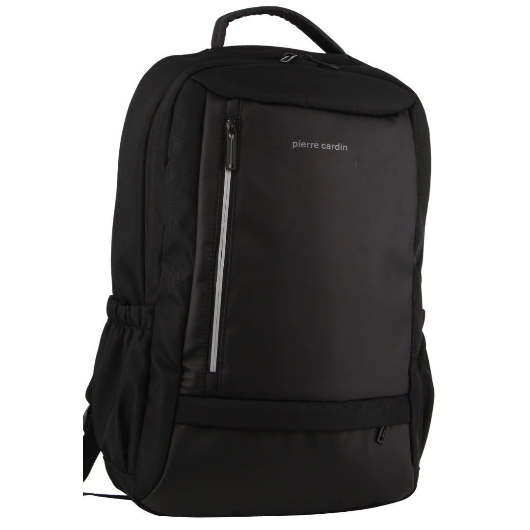 Pierre Cardin Travel & Business Backpack with Built-in USB Port Laptop Travel Svarta | ORTIWU537