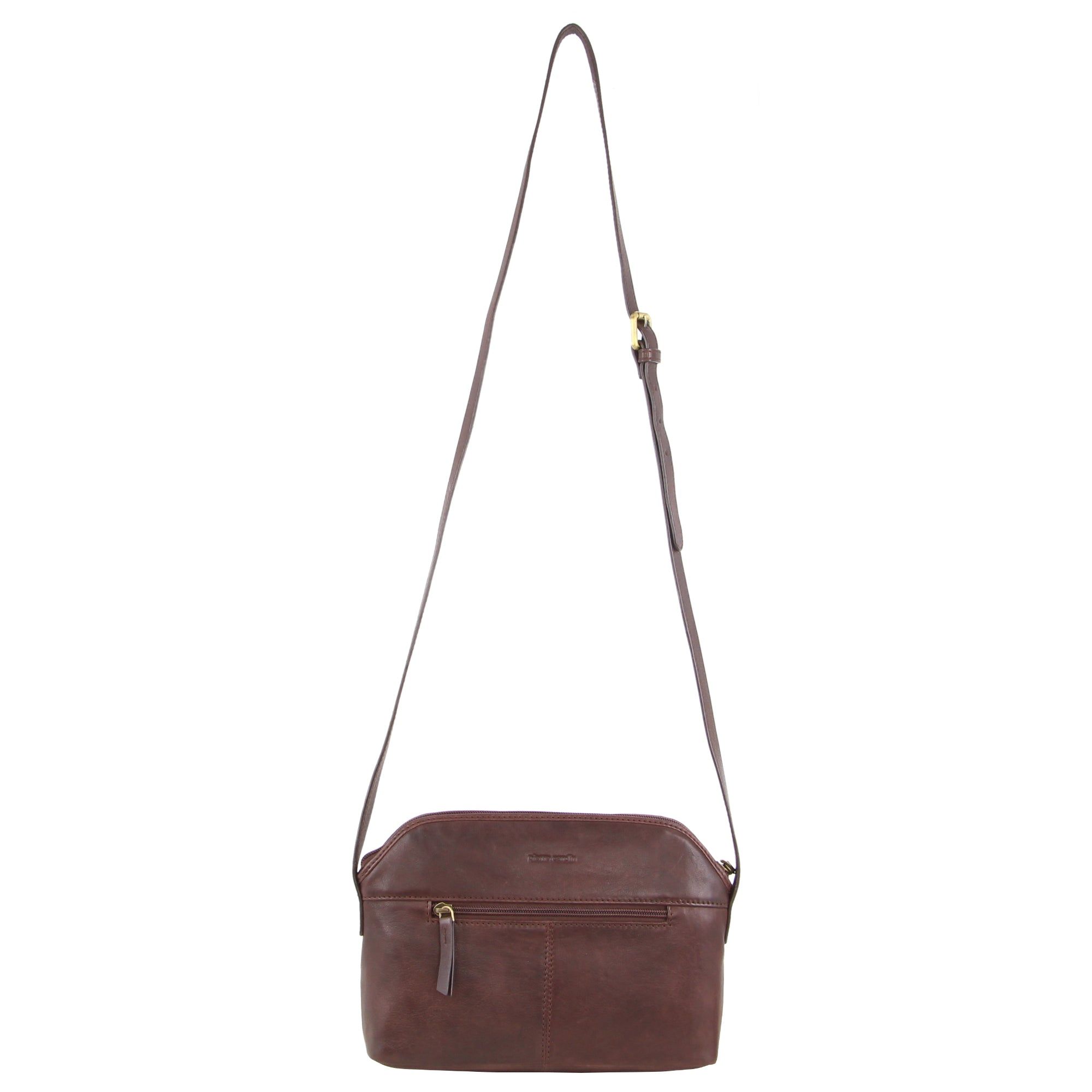 Pierre Cardin Woven Embossed Leather Cross-Body Bag Crossbody Väska Dam Vinröda | EVUMCZ984