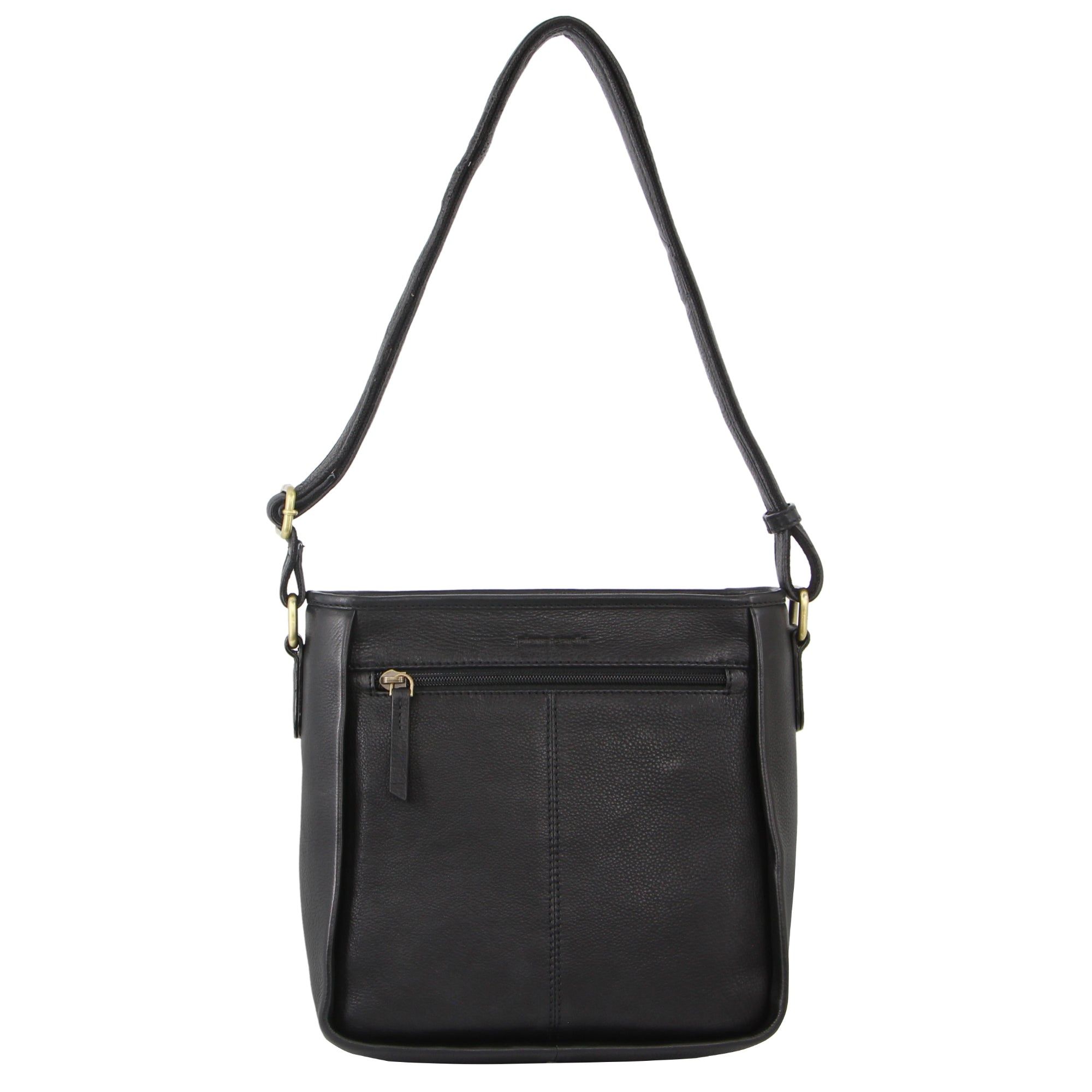 Pierre Cardin Woven Embossed Leather Cross-Body Bag Crossbody Väska Dam Svarta | AUPWCQ127