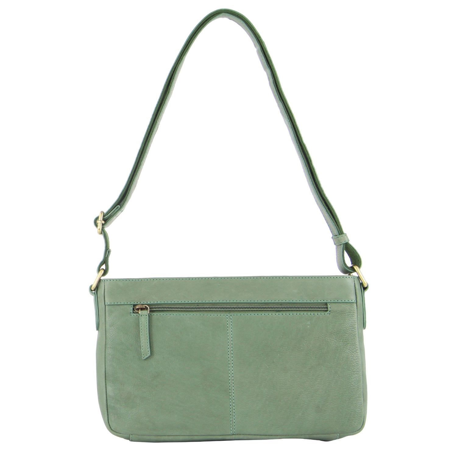 Pierre Cardin Woven Leather Crossbody Bag Crossbody Väska Dam Gröna | AWBLJZ075
